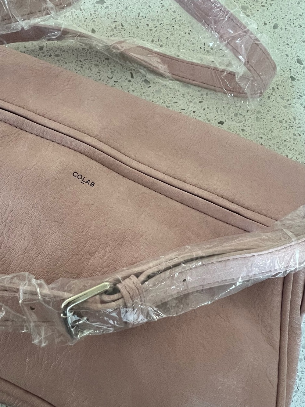 CO-LAB 🇨🇦 Piper Crossbody Blush Pink Envelope Shoulder/Crossbody Bag (NWT)